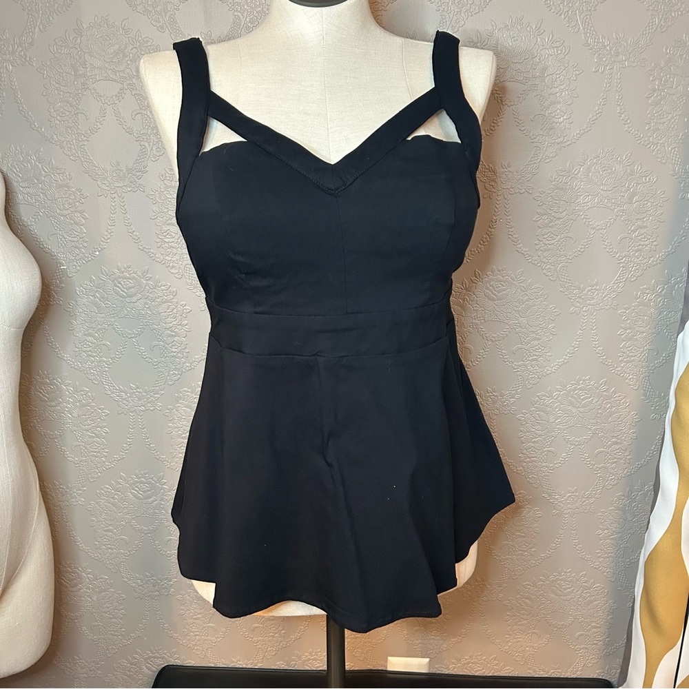 Torrid Black Sleeveless Top
